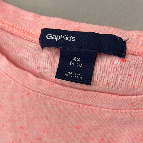 GIRLS GAP KIDS CORAL HIGH/LOW TANK TOP - Picture 3 of 5
